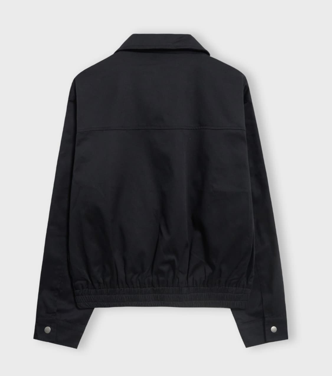 칙스 카라 블루종 자켓 블랙 상품이미지3