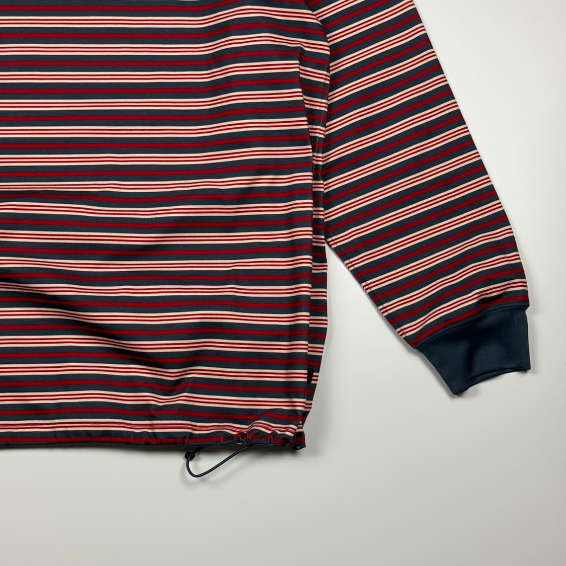 (110) 다이와피어39 테크 드로우스트링 멀티 보더 롱슬리브 상품이미지5