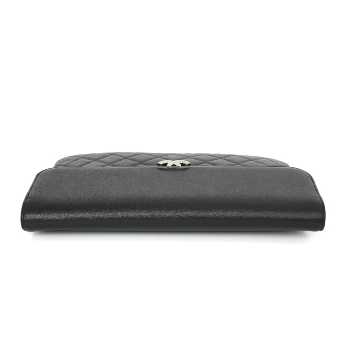 샤넬 클래식 캐비어 플랩 클러치 블랙 퀼팅백 A84430 상품이미지5