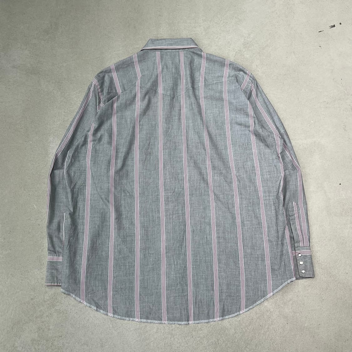 랭글러 스트라이프 웨스턴셔츠 s09561 상품이미지2