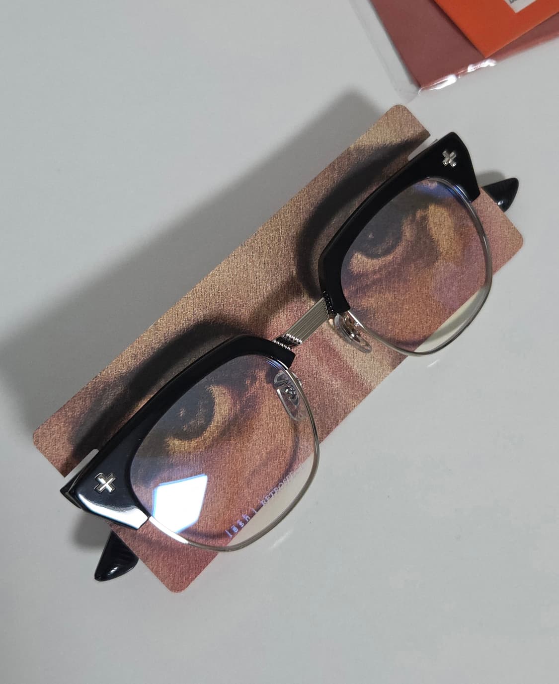 lash 래쉬 하금테 아이웨어 안경 - GORDON BKS 상품이미지2