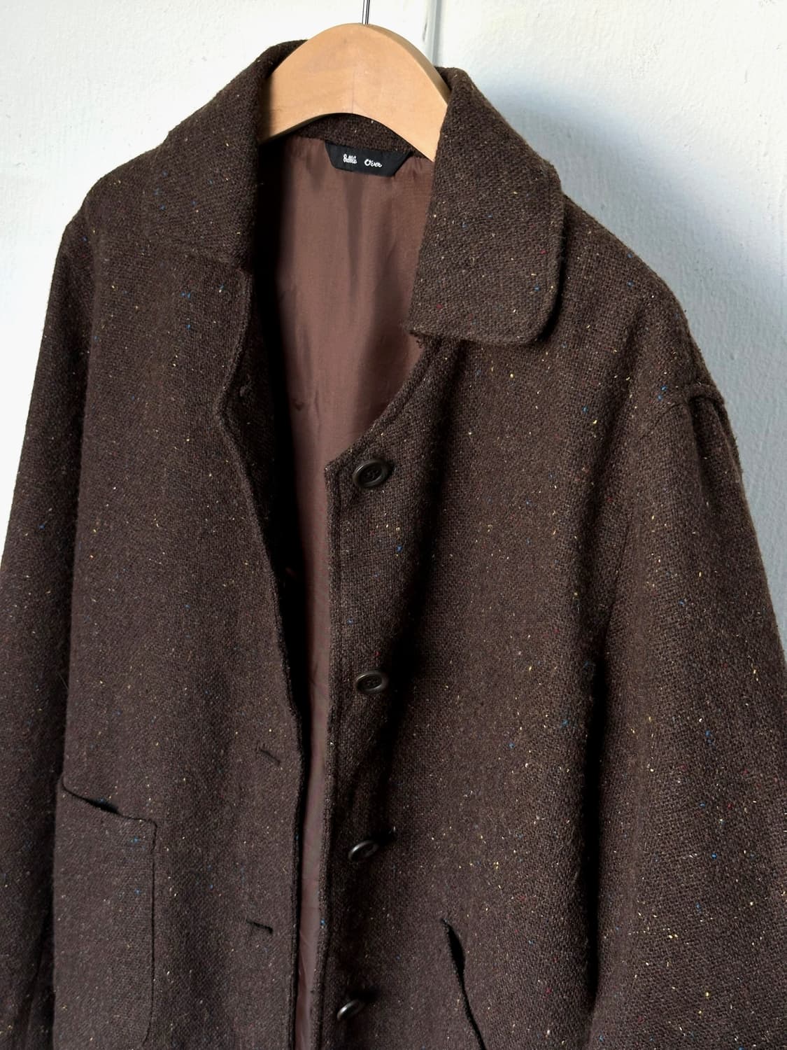 Tweed fabric design collar jacket 상품이미지2