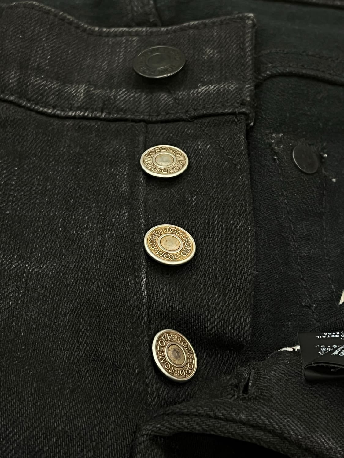 TOM FORD SELVEDGE WASHED BLACK JEAN 상품이미지6