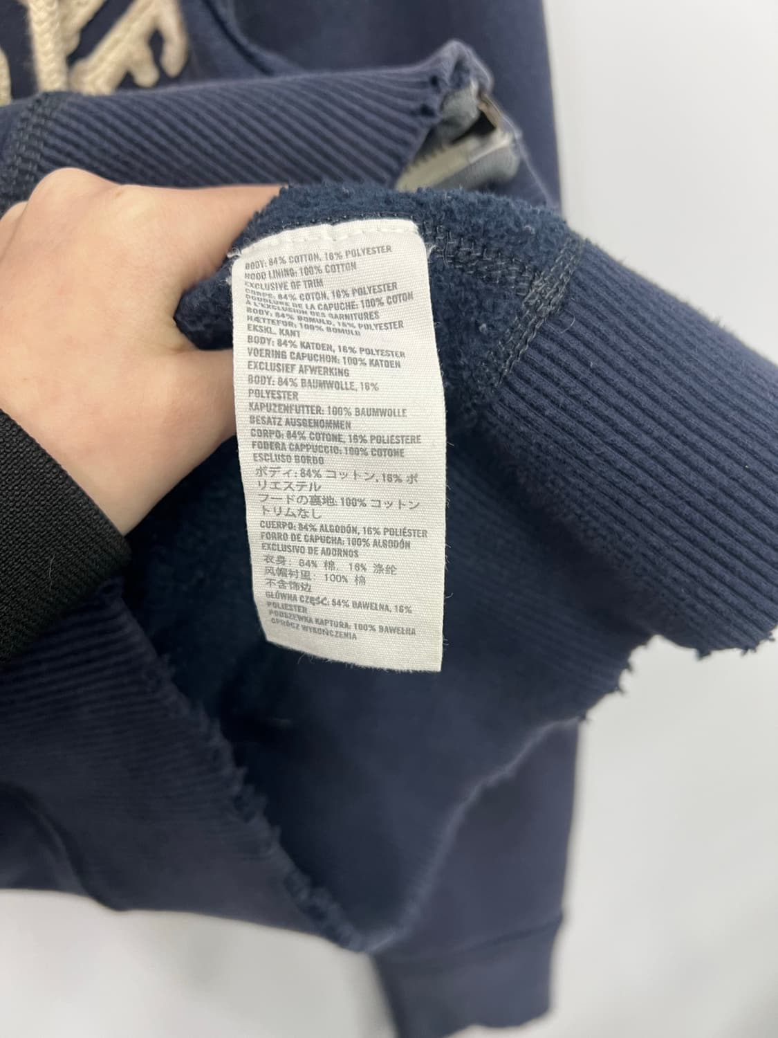 Abercrombie & Fitch 네이비 후드집업  상품이미지3