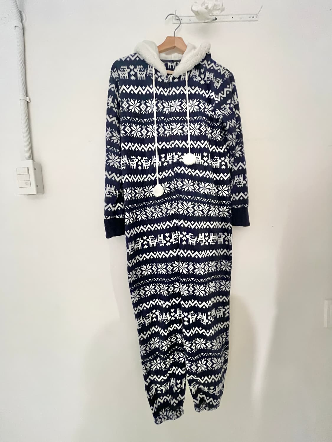 노르딕 패턴 점프수트 파자마 ❄️ 상품이미지8