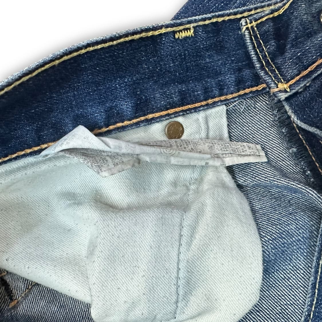 리바이스 519 디스트로이드 셀비지 데님 상품이미지6