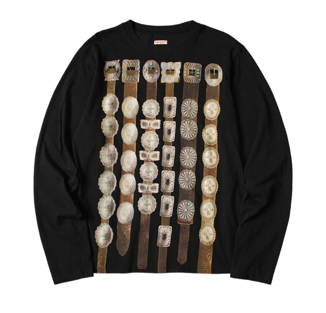 캐피탈 콘초 롱슬리브 블랙 상품이미지3