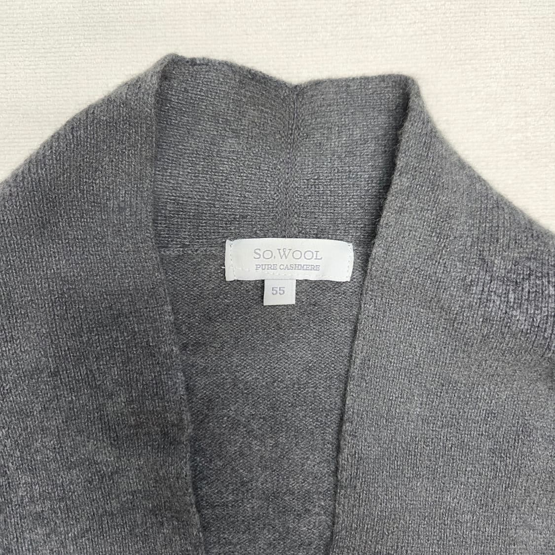 SO, WOOL 쏘울 캐시미어 가디건 상품이미지3