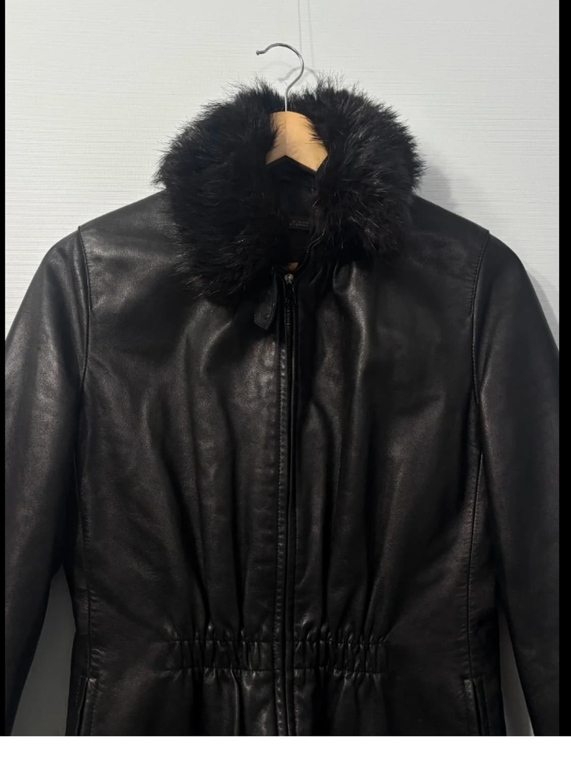 한섬 미샤 양가죽 자켓 ~55반 상품이미지3