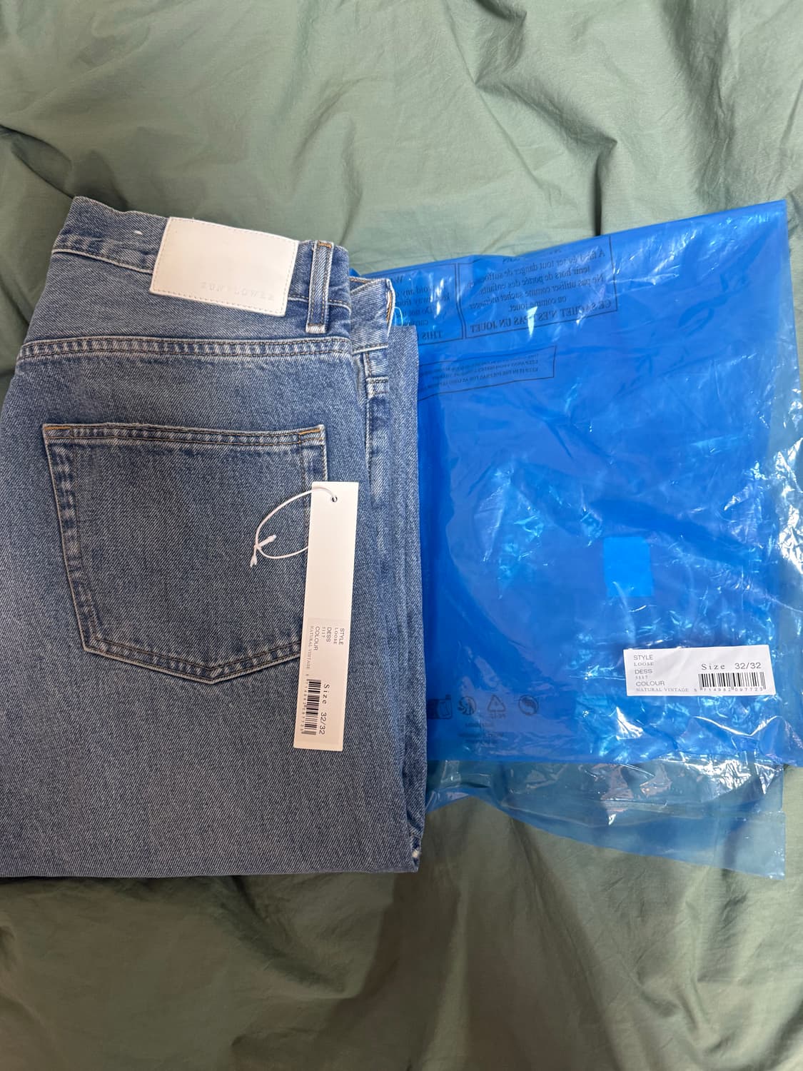 선플라워 루즈데님 내추럴빈티지 32/32 상품이미지4