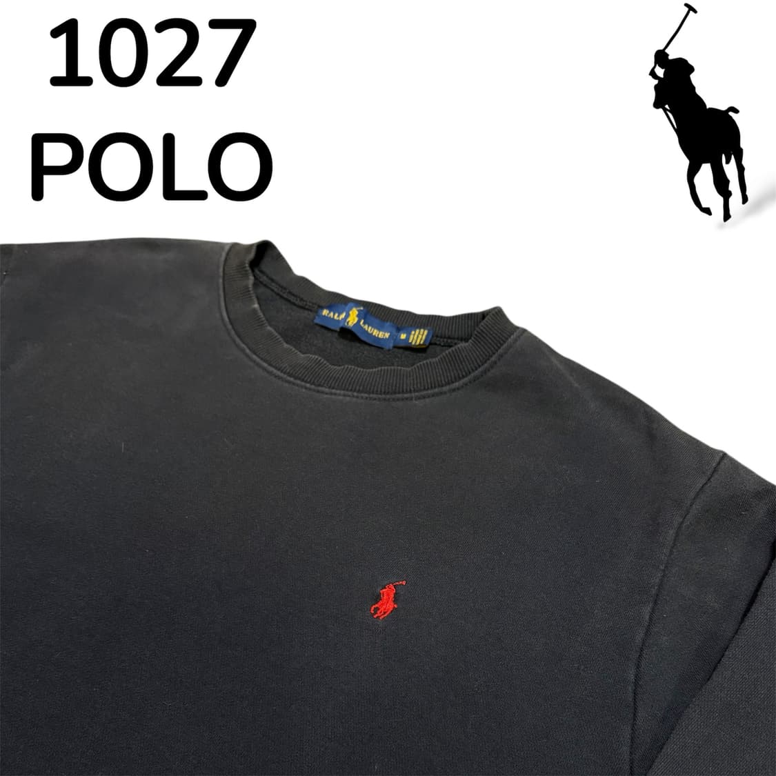 신형 레드 포니 로고 네이비 맨투맨 M 상품이미지4