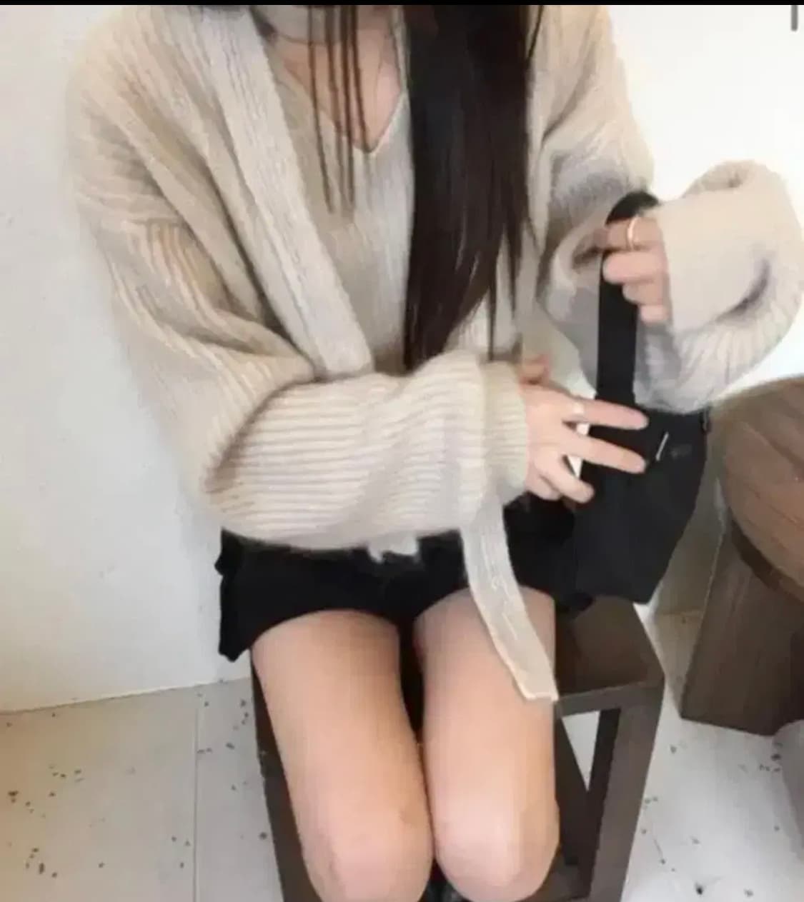 히어비포 타이 니트 상품이미지2