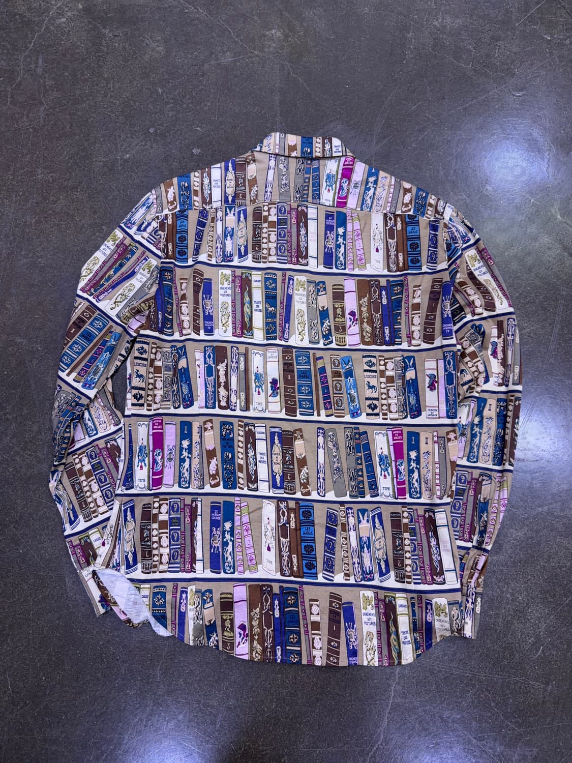 타임옴므 책장 Books 프린팅 셔츠 남방 100 상품이미지2