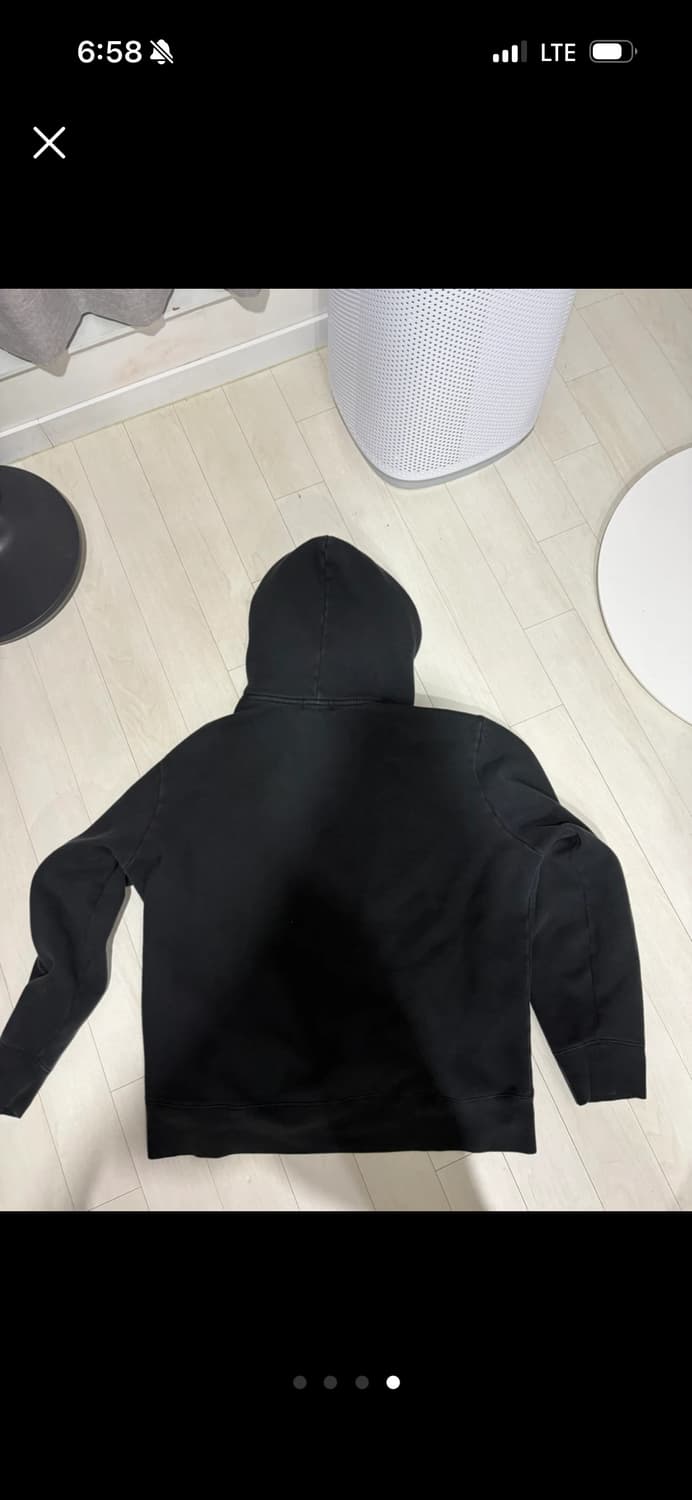 폴로 랄프로렌 블랙 후드티 XL 상품이미지4