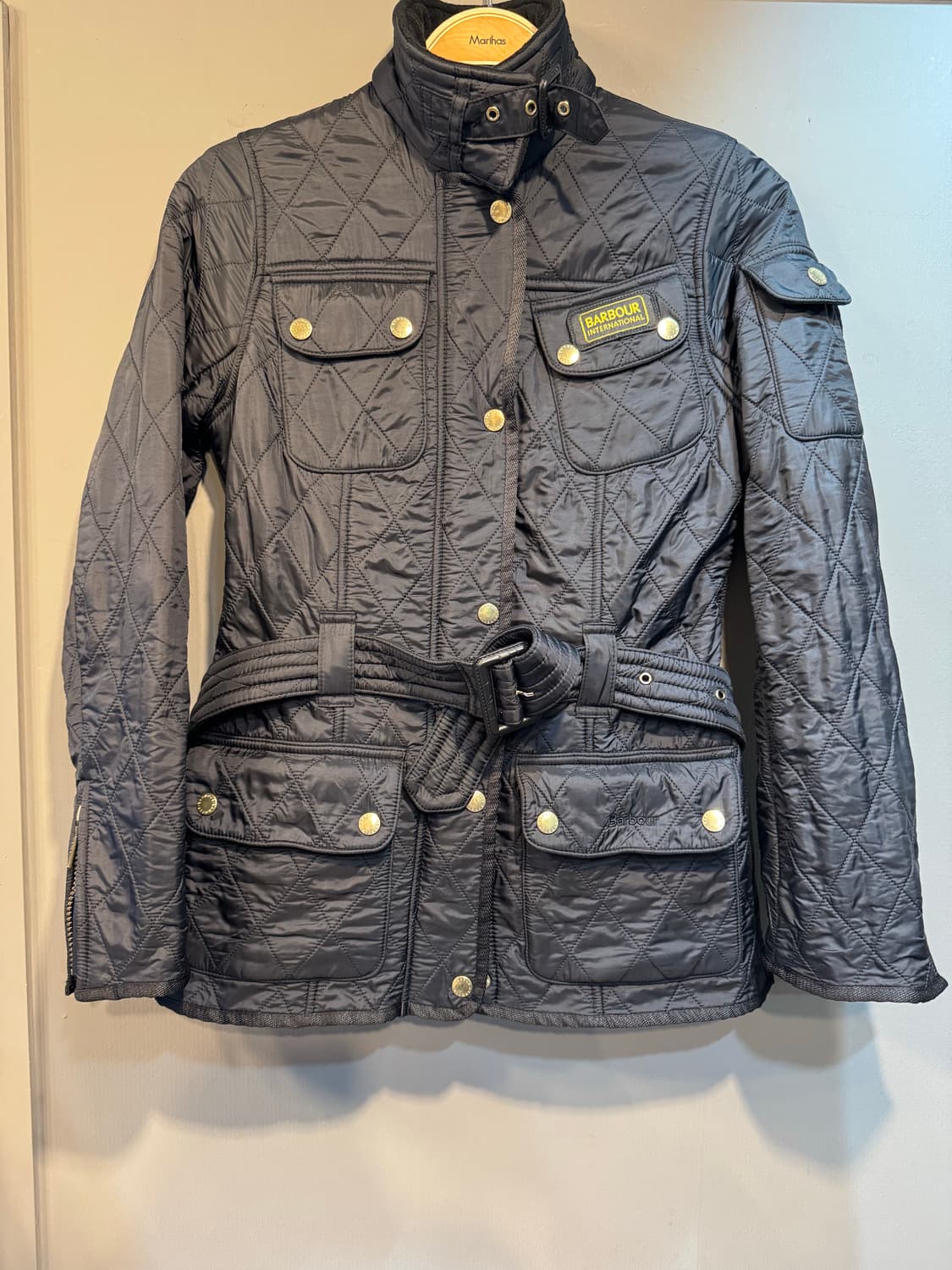 바버 퀄팅 자켓 상품이미지1