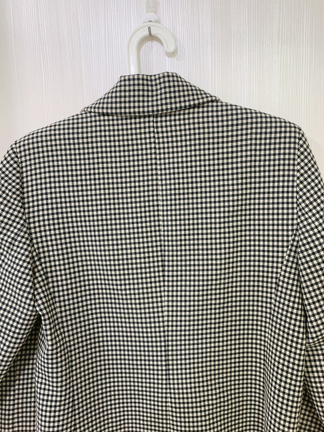 자라 오버핏 하운드 체크 블레이저 상품이미지3