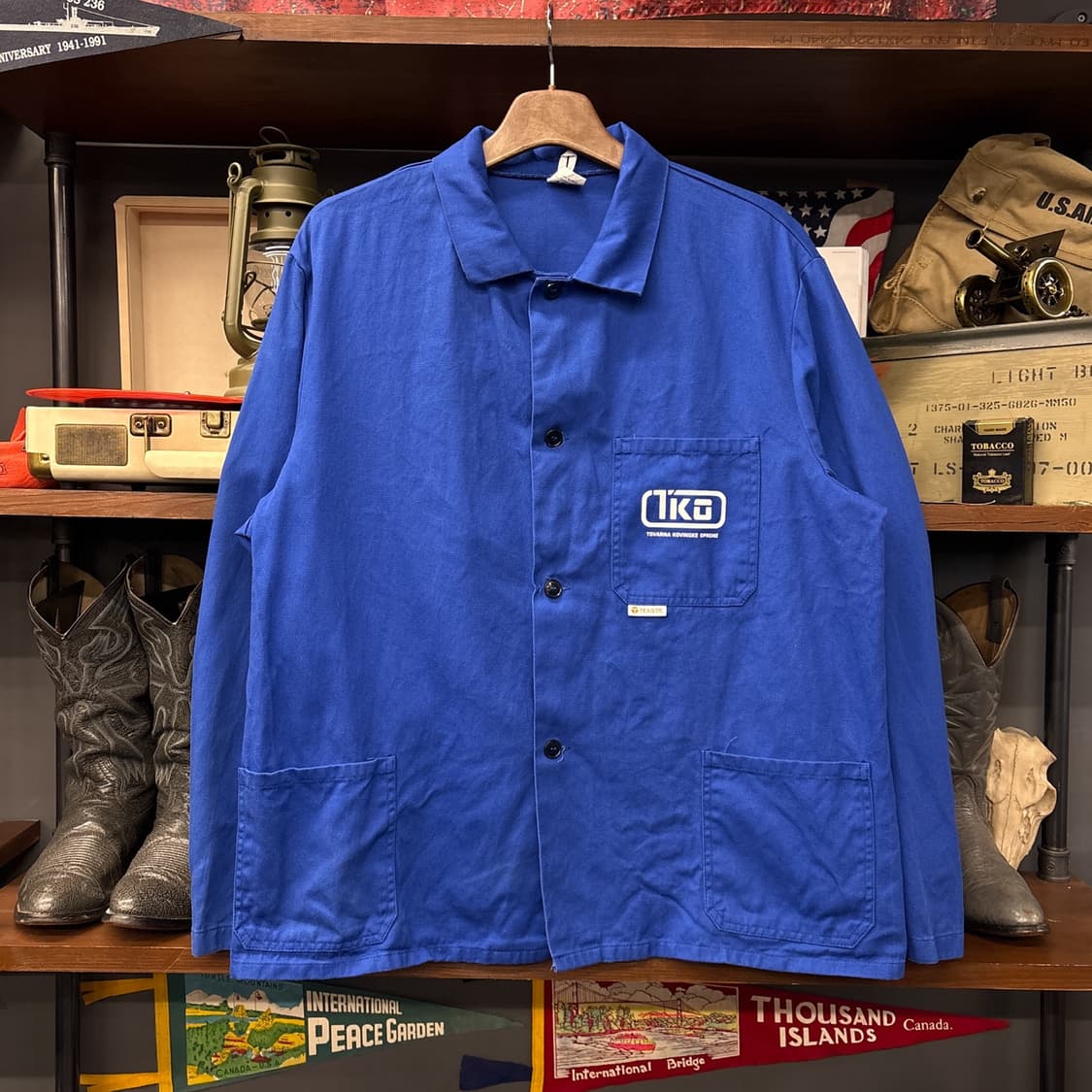 90s TEKSTTIL 프렌치 워크자켓 / 빈티지 초어자켓 N971 상품이미지1