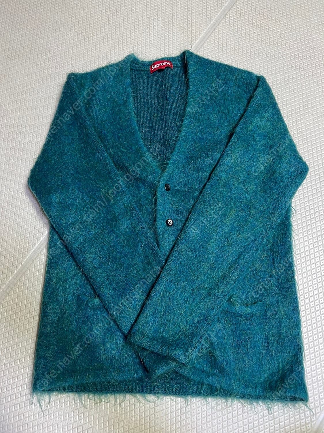 슈프림 모헤어 가디건 틸 M 상품이미지2