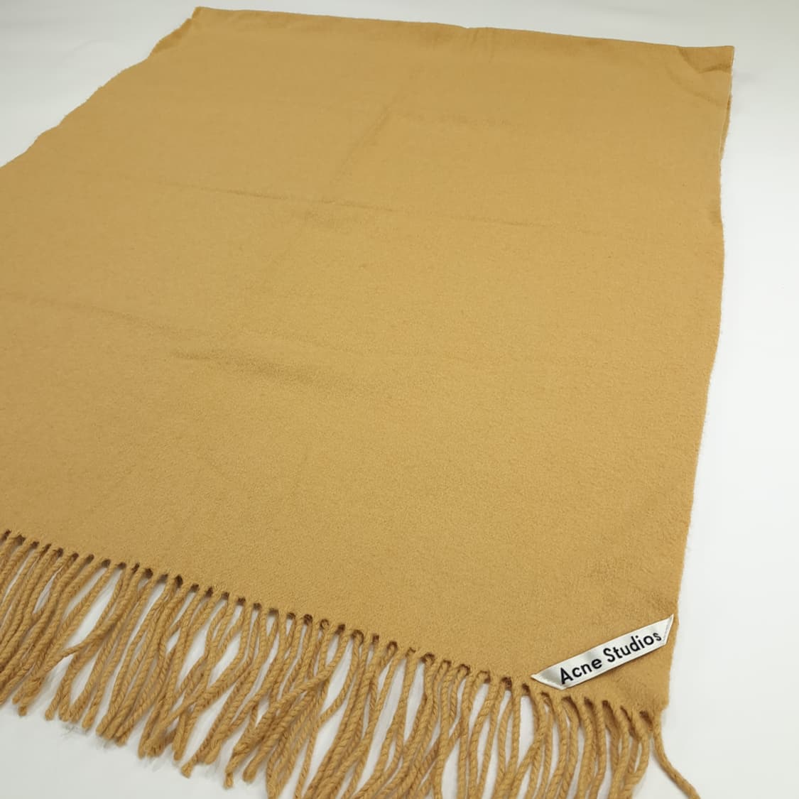 MX104 아크네 스튜디오 클래식 카멜 빅사이즈 울 목도리 머플러 상품이미지2