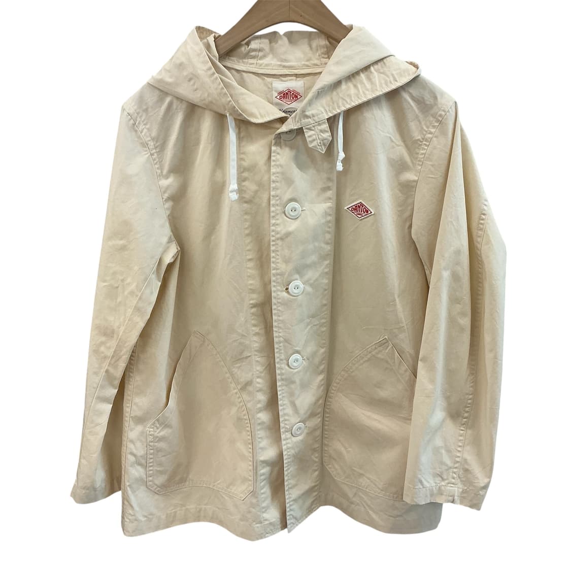 단톤 후드 숏 자켓 상품이미지1