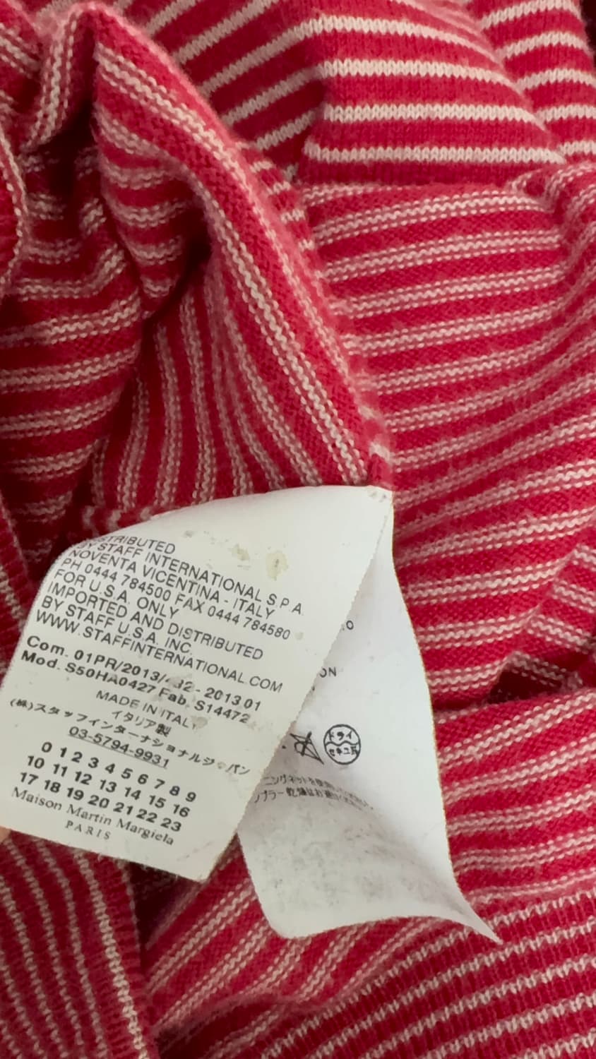 Maison margiela stripe knit (s) 상품이미지3