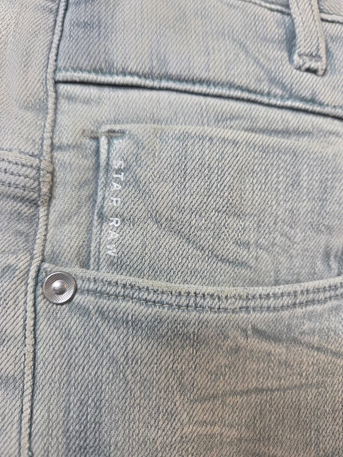 G-Star RAW 라이트 워싱 데님 팬츠(W26/L32) 상품이미지4