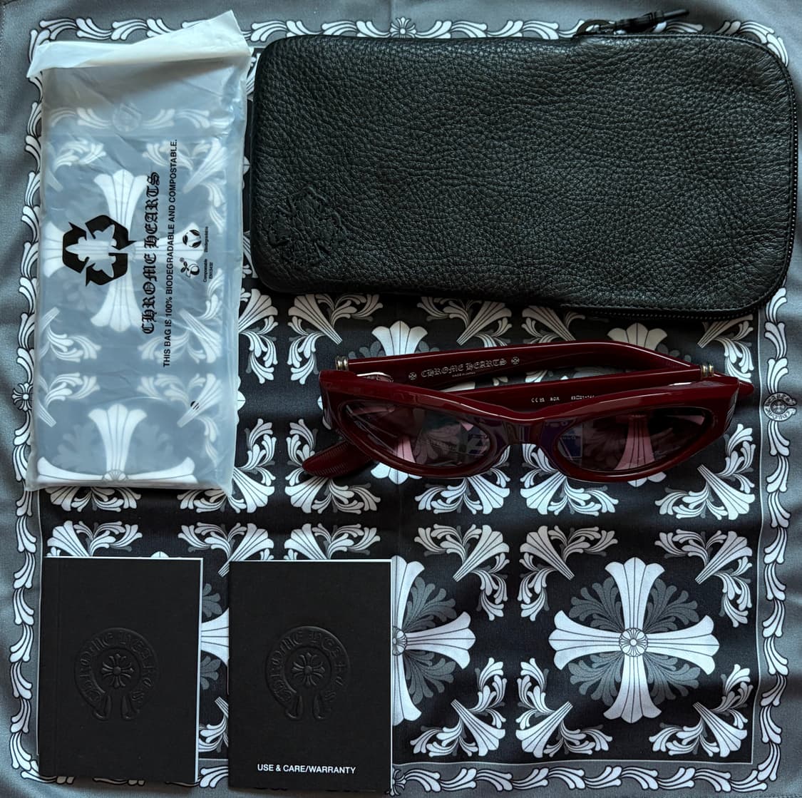 크롬하츠 에덴박스 EDENBOX 선글라스 보르델로 와인 상품이미지8