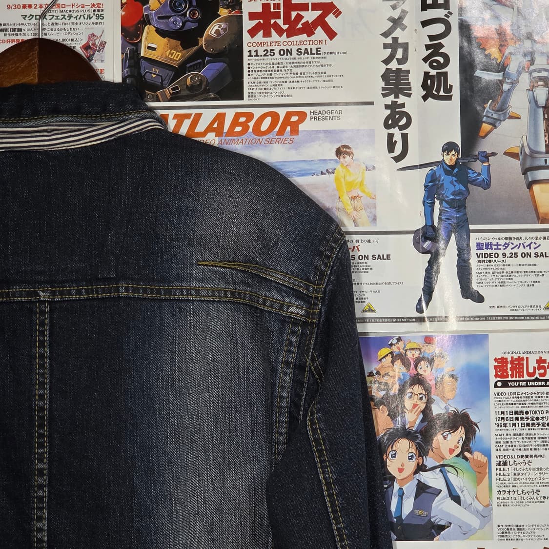 JPN 니콜 클럽 포 맨 워싱 데님 자켓 상품이미지6