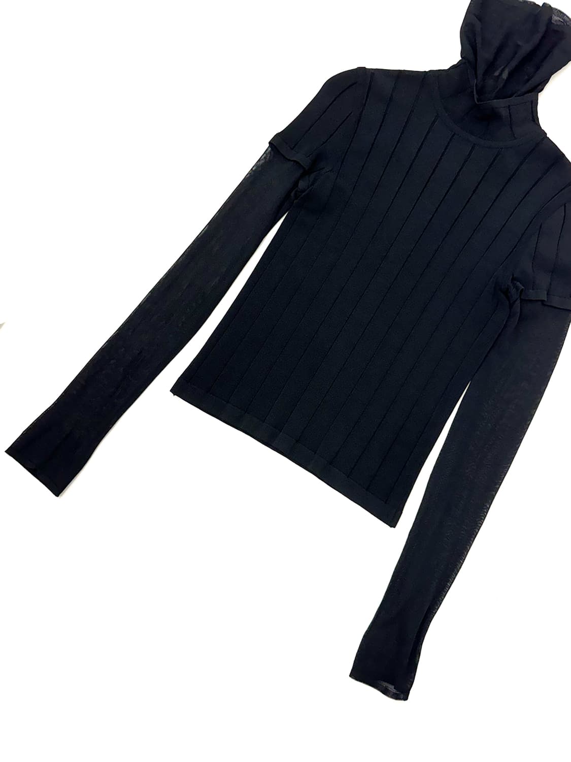 Lagerfeld  Layered Turtleneck Top/38 상품이미지3