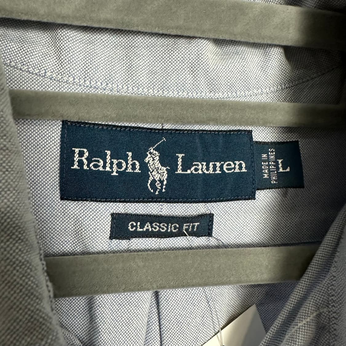 폴로 컬러포니 클래식 셔츠 L 상품이미지4