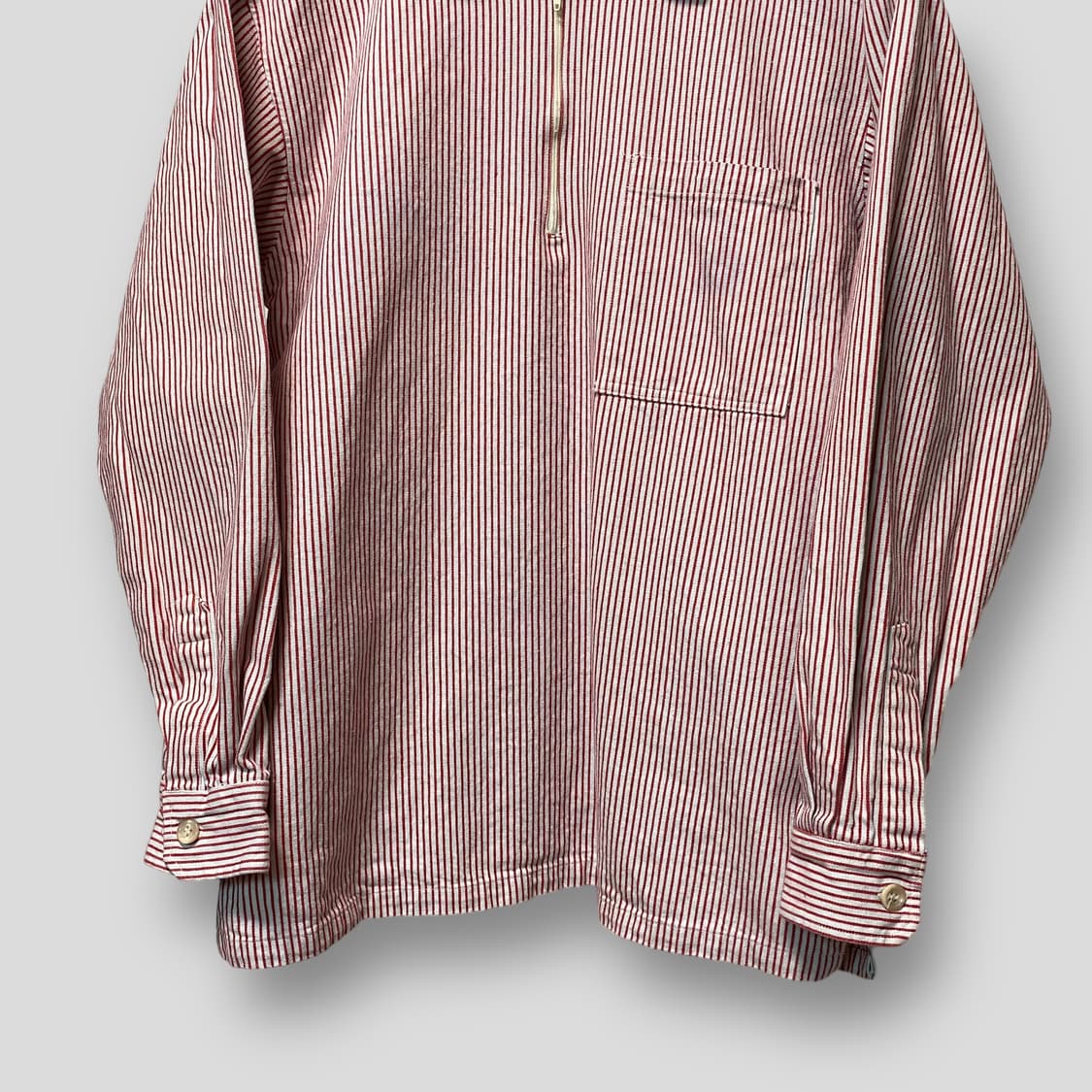 (M-L)JPN 와사비 하프집업 셔츠 상품이미지5