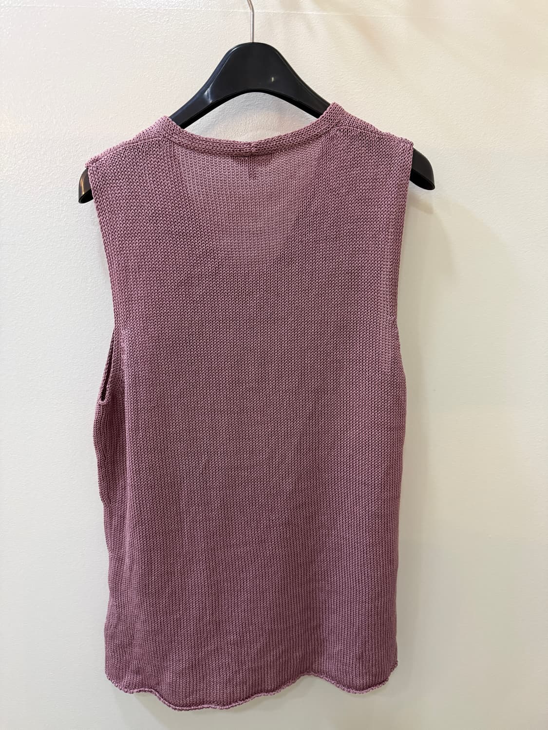 MaxMara 연보라 니트 조끼 상품이미지3