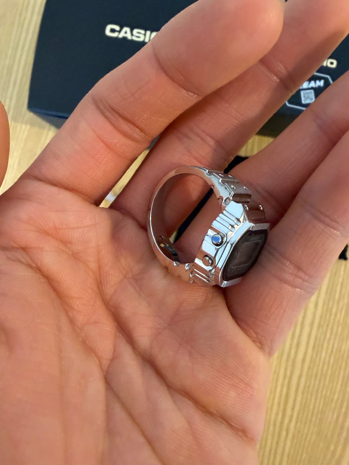카시오 50주년 반지 ( 링 워치 ) CRW-001-1 상품이미지6