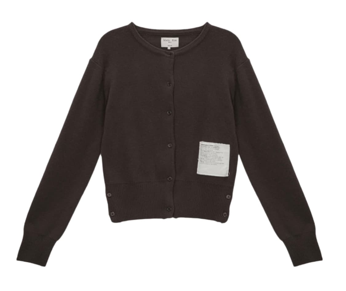 마뗑킴 가디건 브라운 상품이미지1