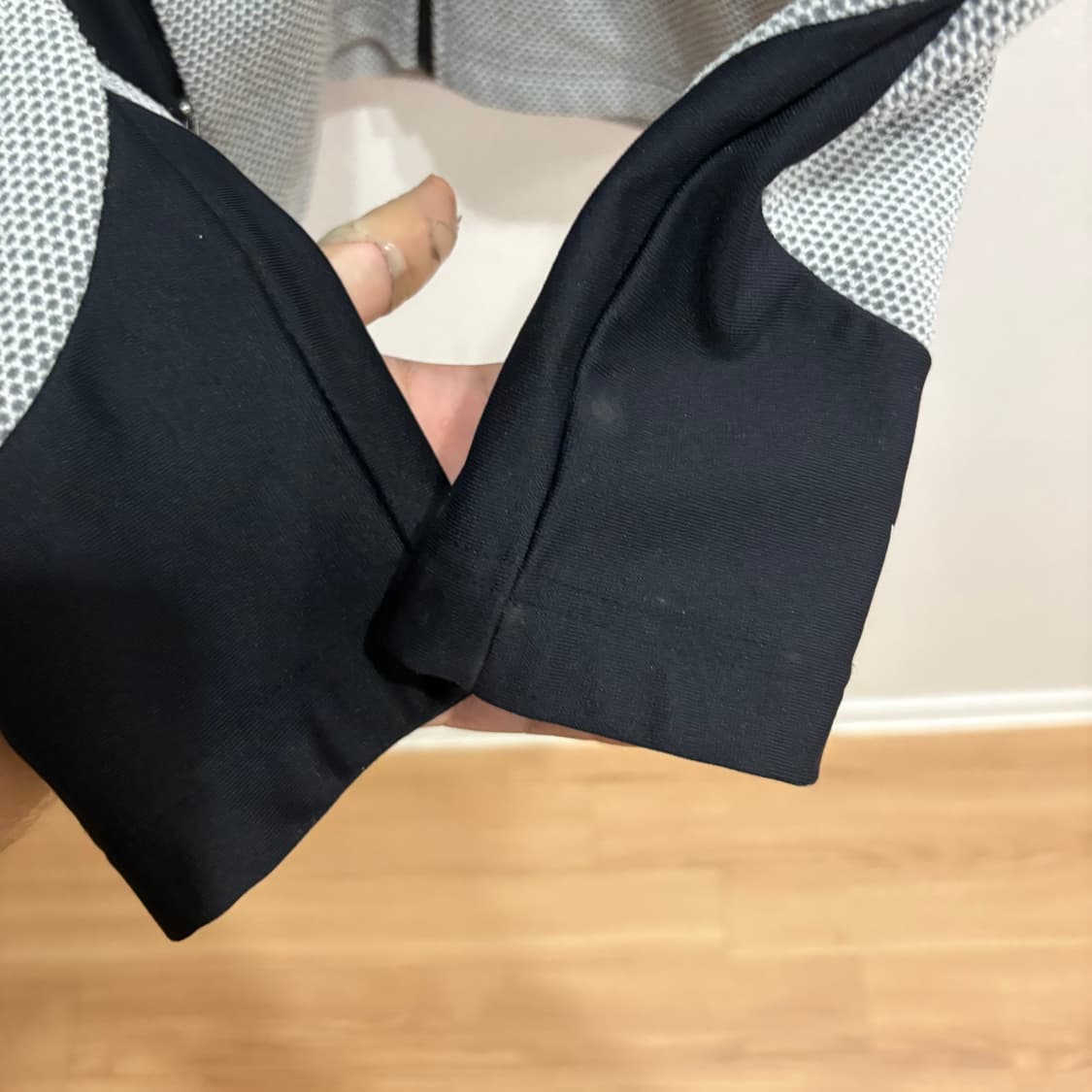 빈폴 회색 후드 집업 자켓 90 상품이미지4