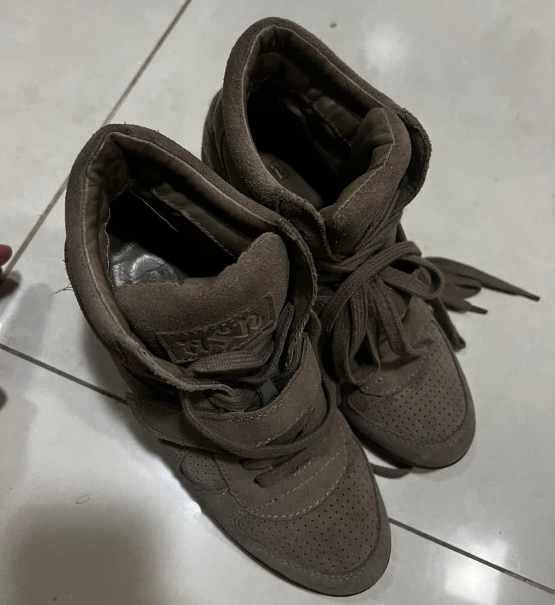 Ash 아쉬 스웨이드 모카브라운 38사이즈 상품이미지1