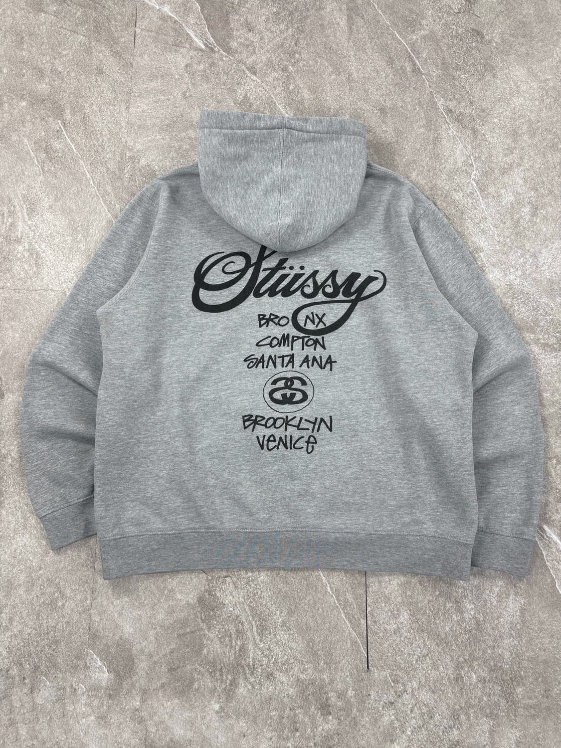 - Stussy World Tour Hoodie   표기 𝑆𝑖𝑧𝑒 상품이미지6