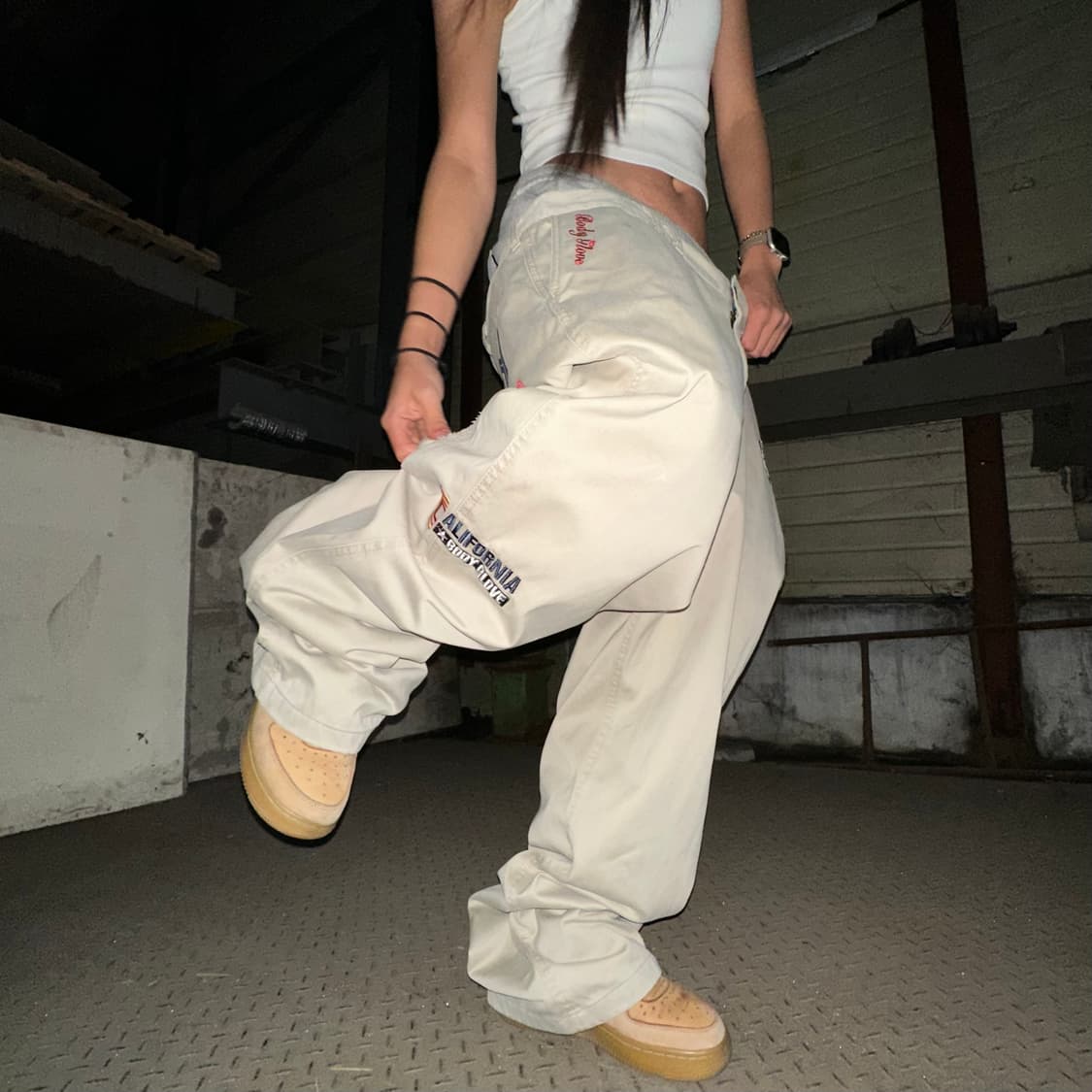 Body glove wide patch pants 상품이미지3