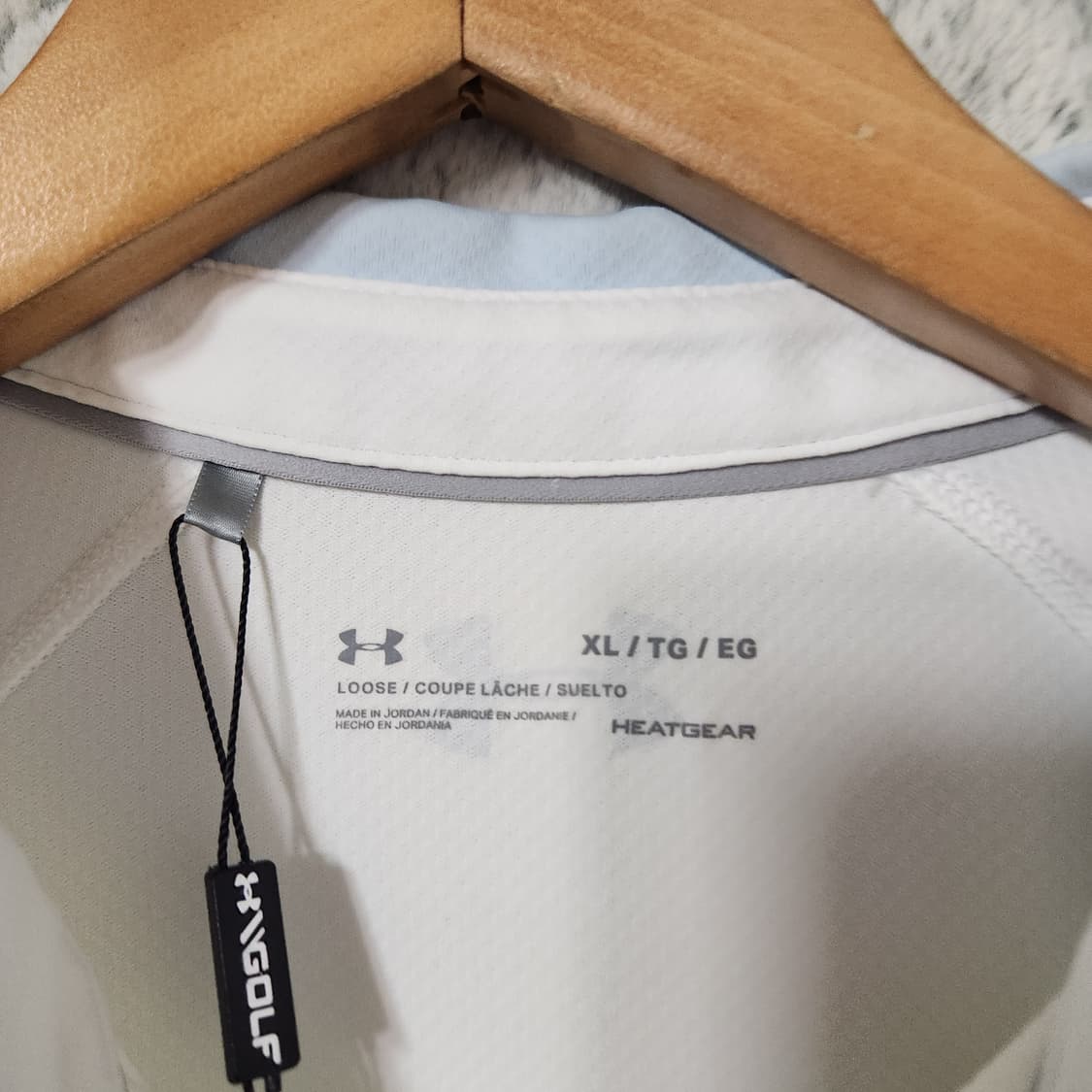 233B [XL] 새상품 언더아머 반팔 카라티 상품이미지2