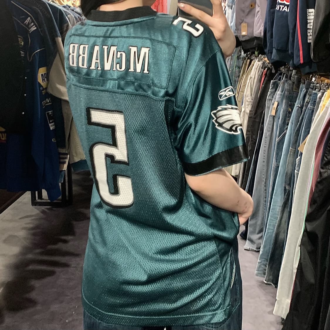 [IM] NFLxReebok 필라델피아 이글스 McNabb No.5 그린 상품이미지6