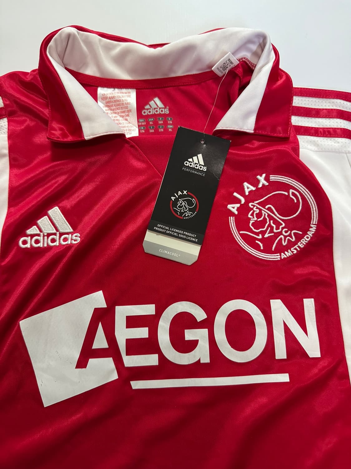 (택상품)아디다스 아약스 축구 유니폼(XL사이즈) 상품이미지2