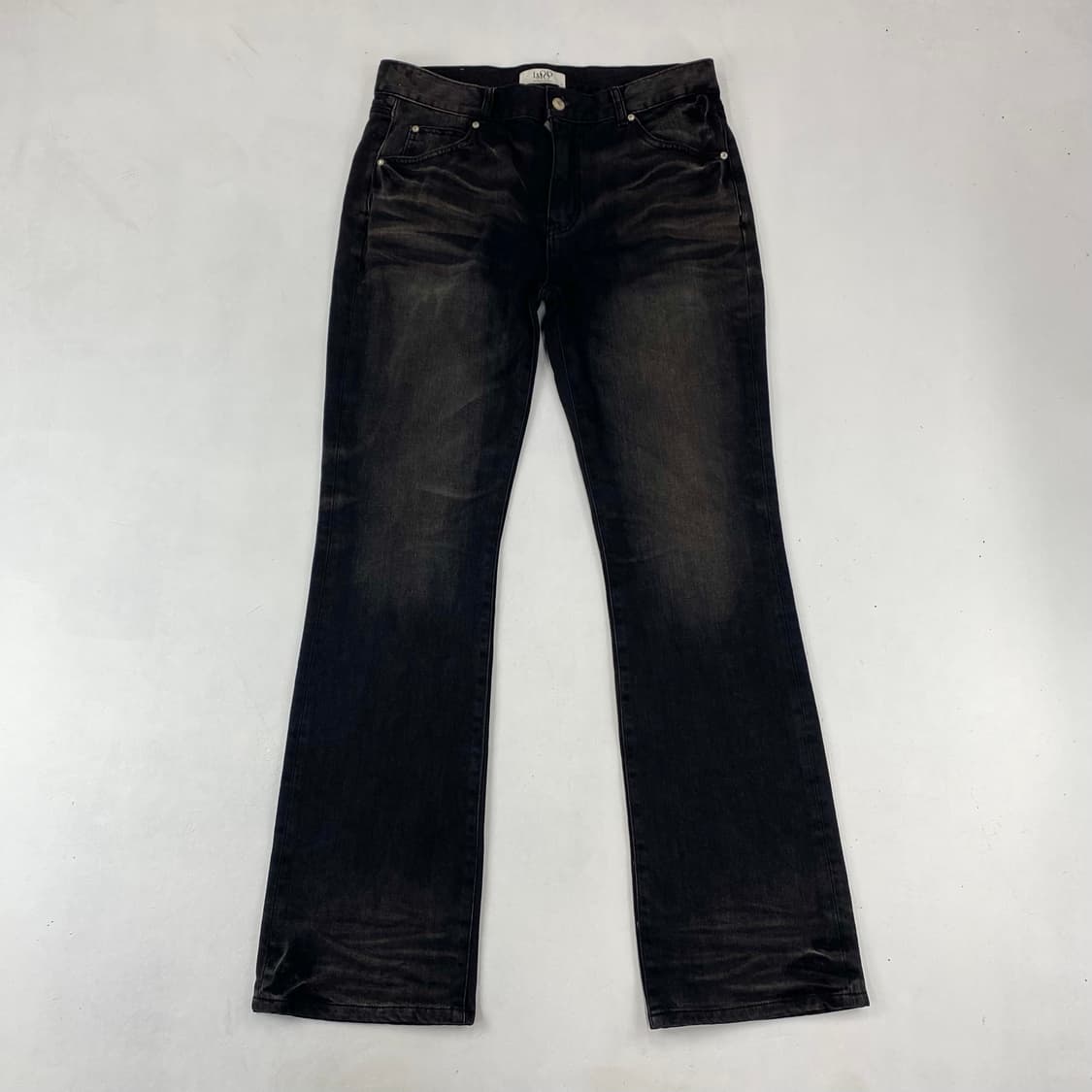 엘무드 워싱 플레어 핏 부츠컷 데님 진(33) 상품이미지1