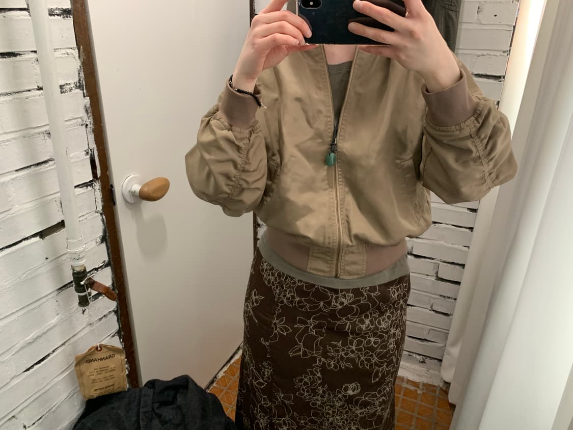 Long flower skirt 상품이미지3