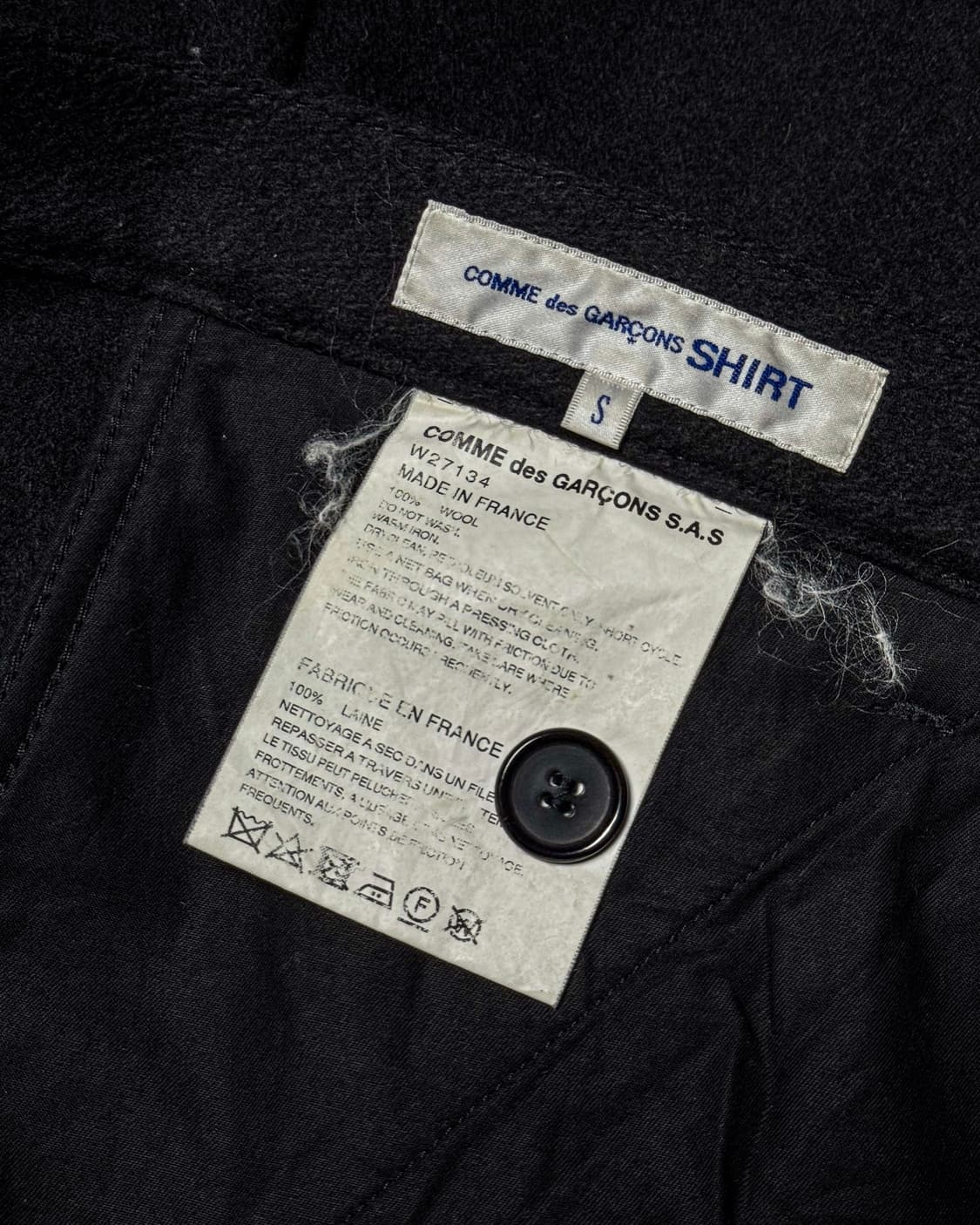 90’s COMME des GARCONS SHIRT-Wool pants  상품이미지9