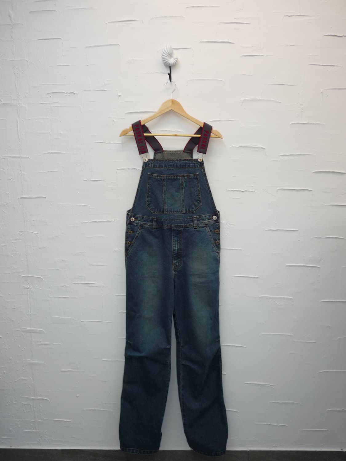 Deep blue denim overall 상품이미지6