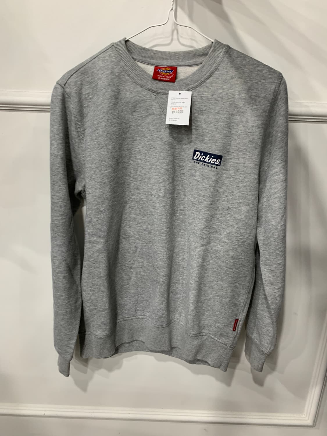 디키즈 회색 맨투맨 스몰미디움 상품이미지1