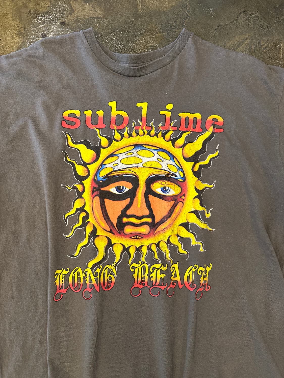 SUBLIME 빈티지 프린팅 반팔티 XXL 상품이미지3