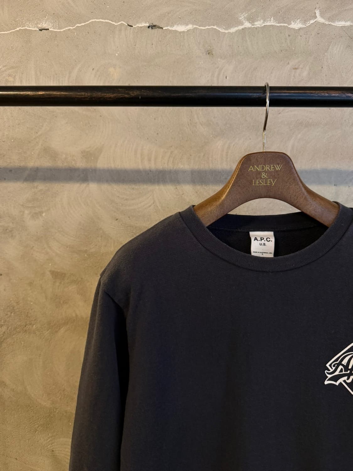 아페쎄 USA 메이드 맨투맨 100 상품이미지2