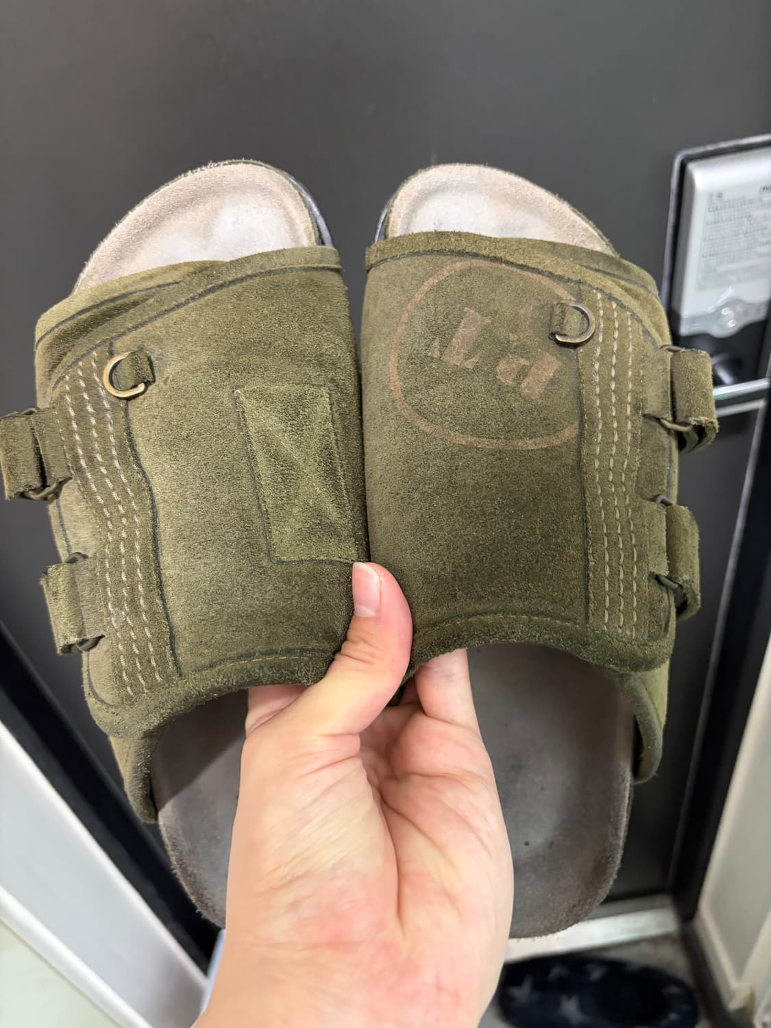 폴리테루 점보슬리퍼 올리브4 상품이미지2