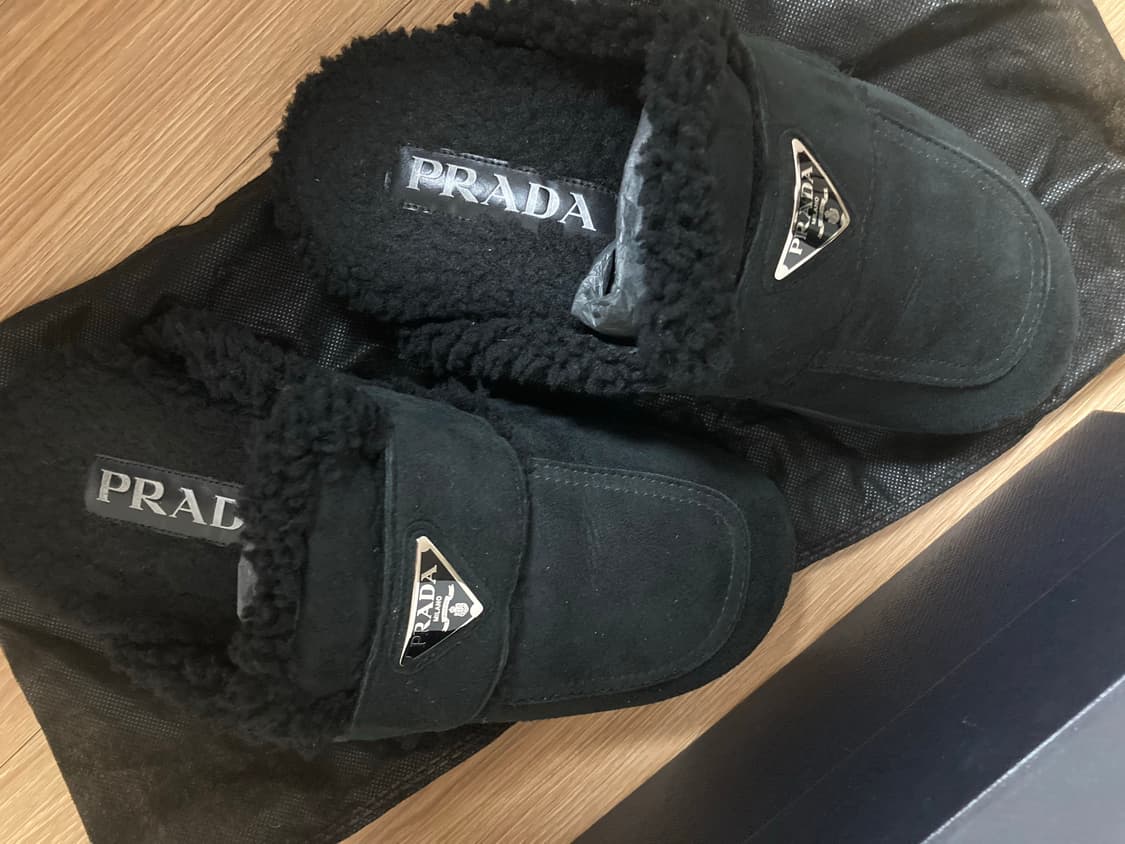 프라다시어링뮬(정품)프라다로퍼 상품이미지6